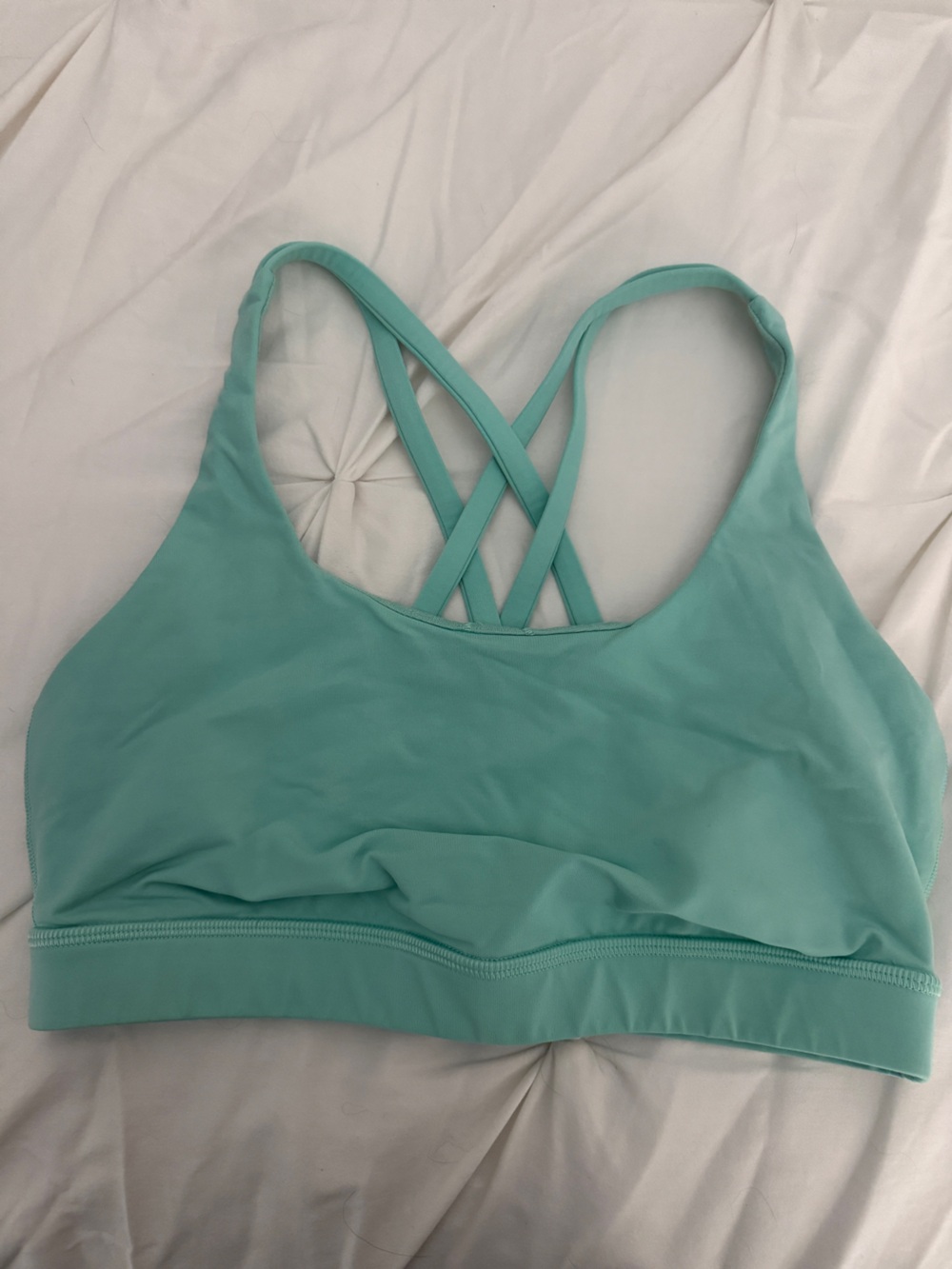 lululemon athletica Strappy Bralette in Seafoam